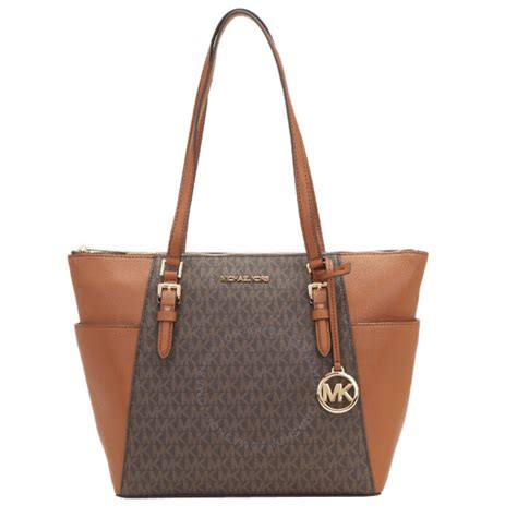 michael kors 35t0gcft3b|Michael Kors Saffiano Leather Large Charlotte Tote Bag.